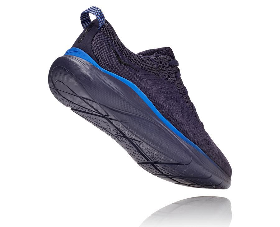 Hoka One One Hardloopschoenen Heren - Hupana Flow - Donkerblauw - PX5462709